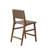 Counter Stool with Solid Wood Frame