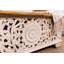 Banc de rangement en bois massif Marlye