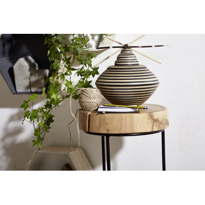 Layfield Tree Stump End Table