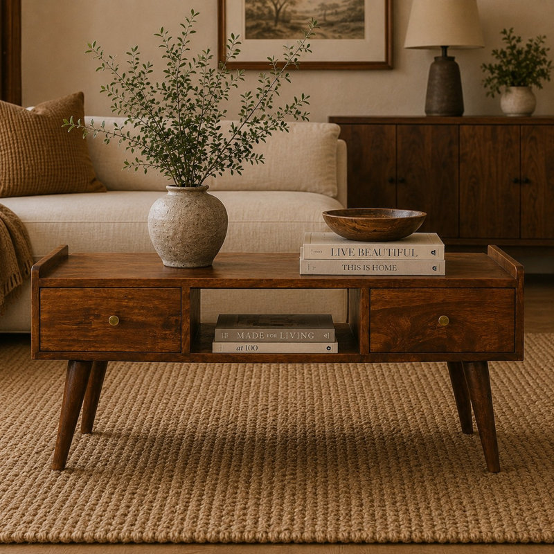 Elevated Chestnut coffee table