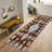 Premium Quality Non-Woven Soft Type Printed Rug with Vibrant Floral Pattern for Indoor Decorative Use-114328636