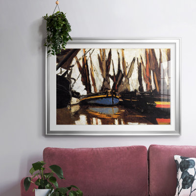 " Fishing Boats (Study), 1866 "