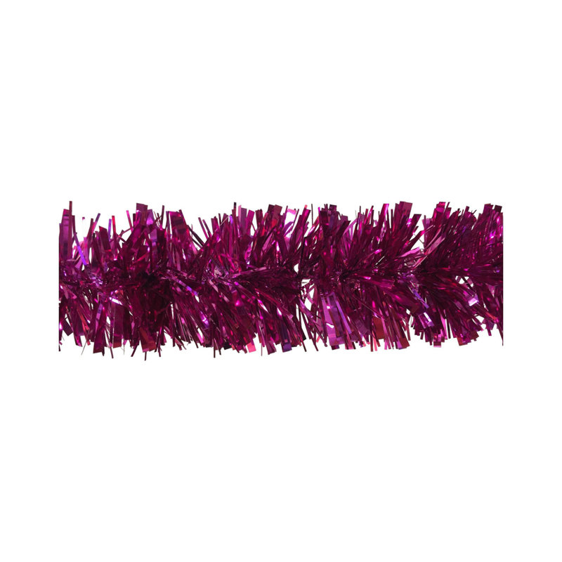 8cm Faux Garland, Fuchsia