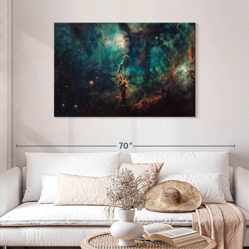 Oberle View Of Bright Star Nebula