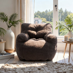Fauteuil à billes en tissu