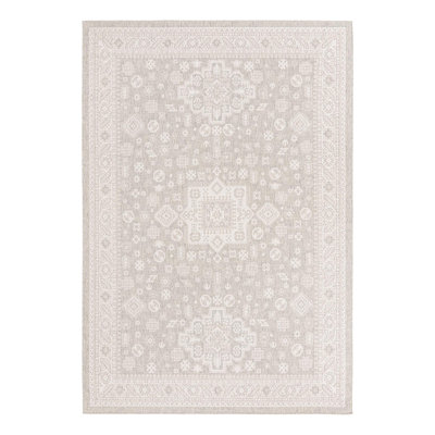Tapis intérieur / extérieur beige Danera