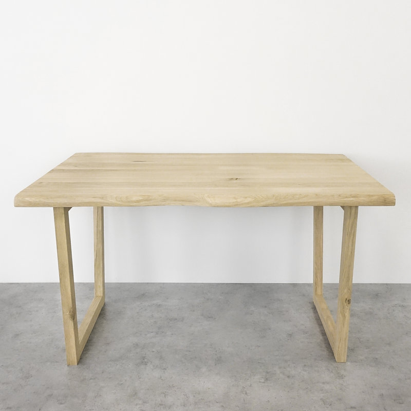 Sneffels Oak Solid Wood Dining Table, Oak, H76 x L120 x W90cm