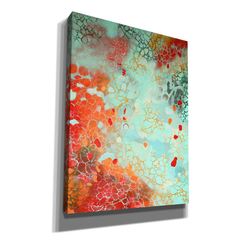 «Ocean Memories» par Judith D'Agostino, art mural sur toile