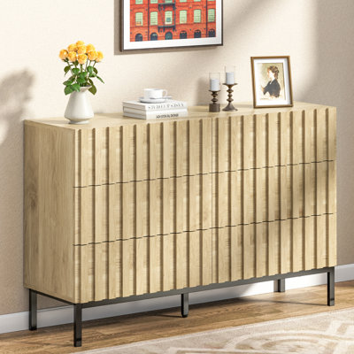 Commode double 6 tiroirs 47,24 po Sevyn Endress