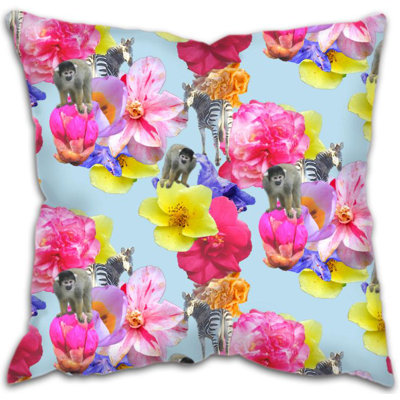 Raya Floral Floor Cushion