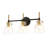 3-light Glass Wall Arm Sconce