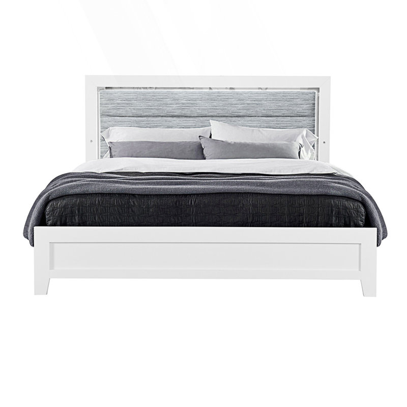 Platform Bed With Led, Full