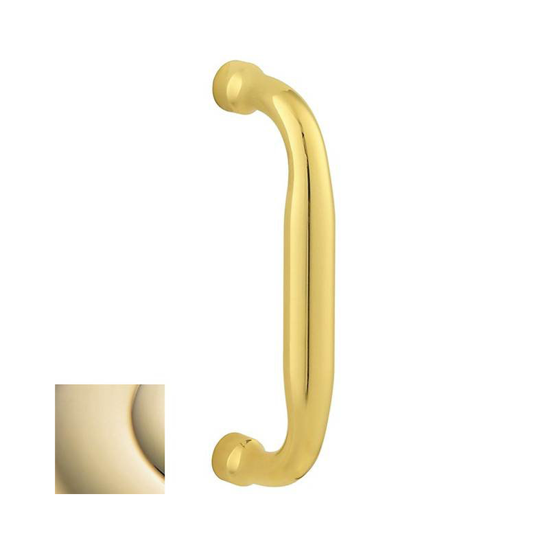 Utility Door Pull Plate, 9.3" H x 2.9" W x 2.1" D, Lifetime Brass