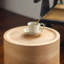 Table de bout ronde avec base robuste-129474298