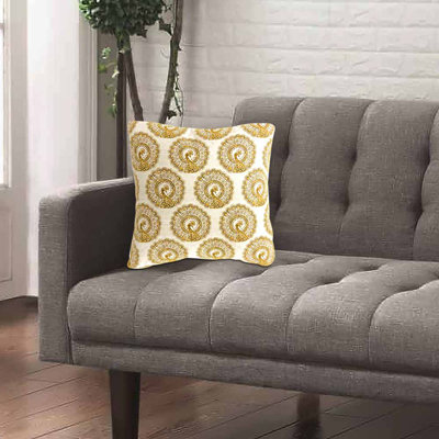 Housse de coussin géométrique carrée/insert Killeen