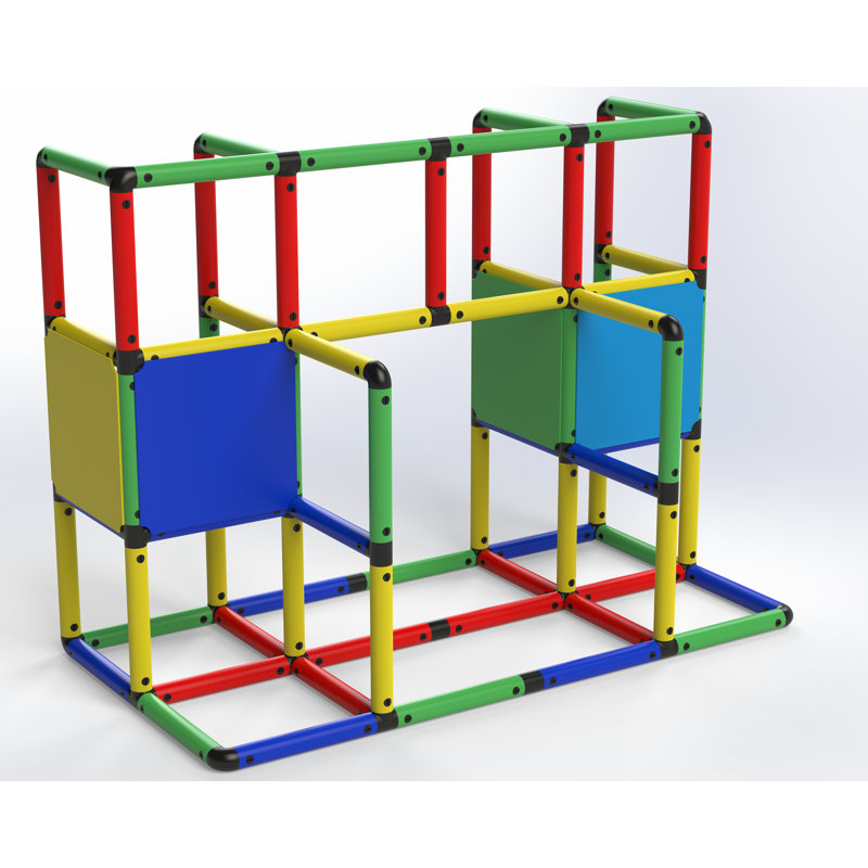 Ensemble de jouets de construction Classic 316 pièces - Structures de jeu pour l'intérieur et l'extérieur