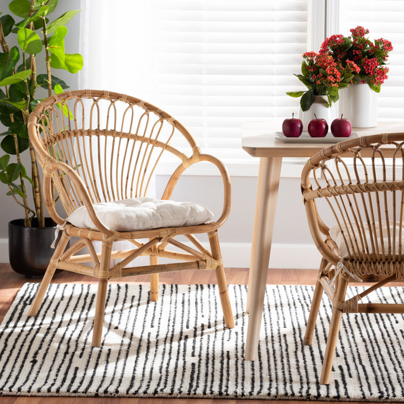 Chaise en rotin