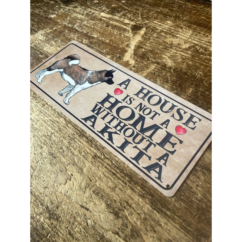 British Metal Sign Conpany Wall Décor, 15cm H x 20cm W
