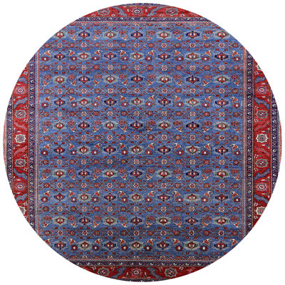 Tapis oriental bleu