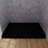 48x36 Inch Black Rectangle Acrylic Shower Pan with Drain Center Wear Resistant Waterproof Tray for Bath Remodel