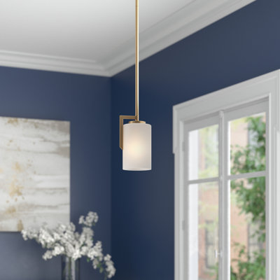 Luminaire suspendu cylindrique à 1 lumière Endsley