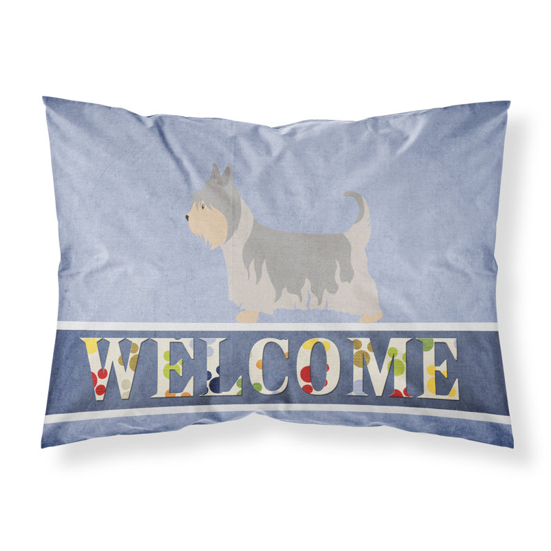 Taie d’oreiller welcome, Terrier australien à poil soyeux