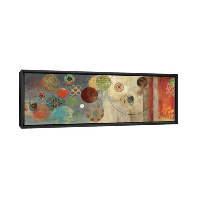 Mosaic Circles I by Aimee Wilson - Wrapped Canvas Panoramic Gallery-Wrapped Canvas Giclée