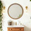 Miroir mural rond rond