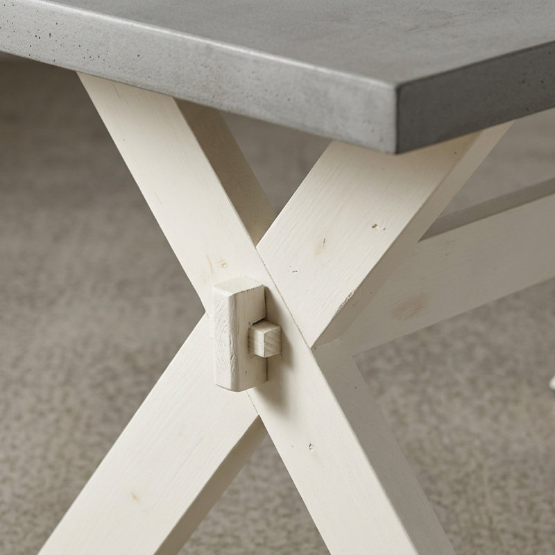 Concrete Top Dining Set