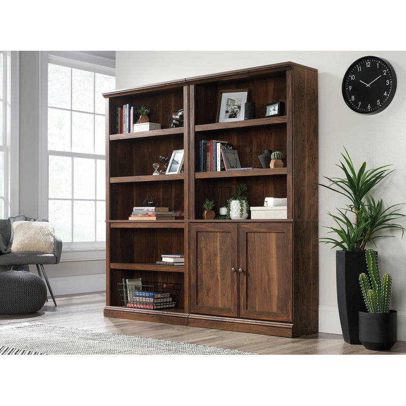St. Nicholas Standard Bookcase, Grand Walnut, (3 Shelves) 69.764"H x 35.276"W x 13.228"D