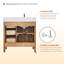 Ensemble de meuble-lavabo simple 36 po Howes