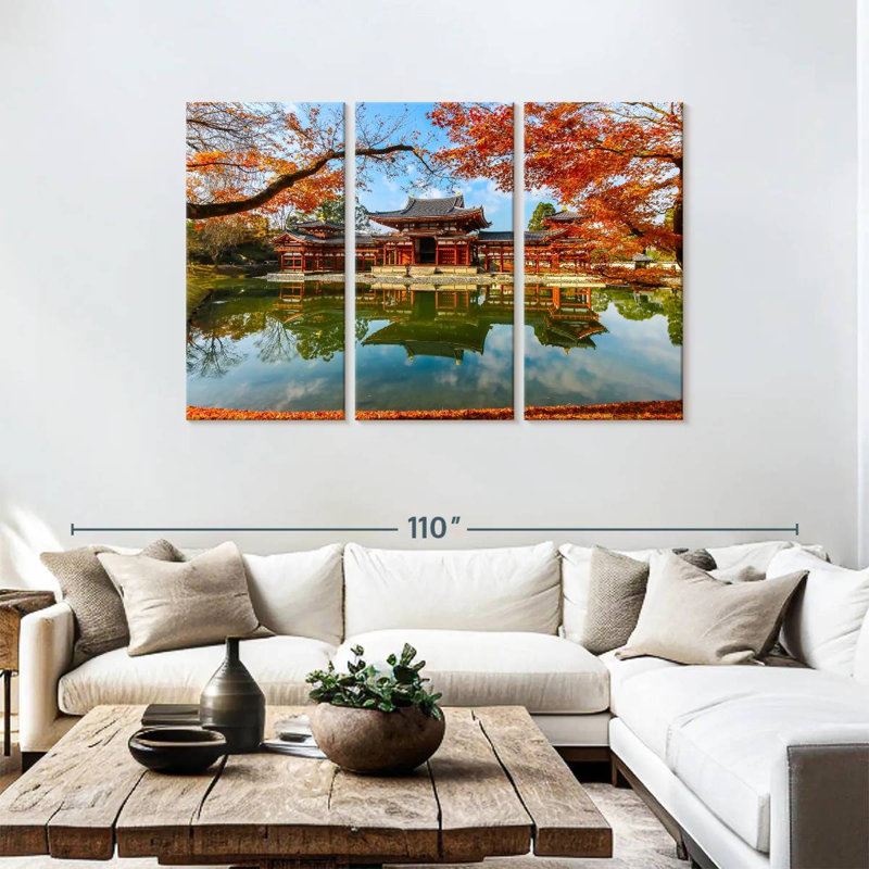 Adella Uji Byodo-In Temple, 48" H x 74" W
