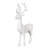 Deer Standing Statues [White]