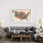 Typographic Text Usa (States) Map by Michael Tompsett - Print on Canvas-42155662-89232692