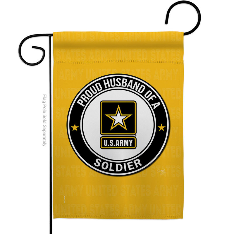 Drapeau de maison à 2 côtés en polyester / mélange de polyester 15,5 * 28, H 18,5 po x l 13 po