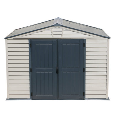 Storemax Plus 10 ft. W x 8 ft. D Vinyl Storage Shed -  Duramax Building Products, 30225