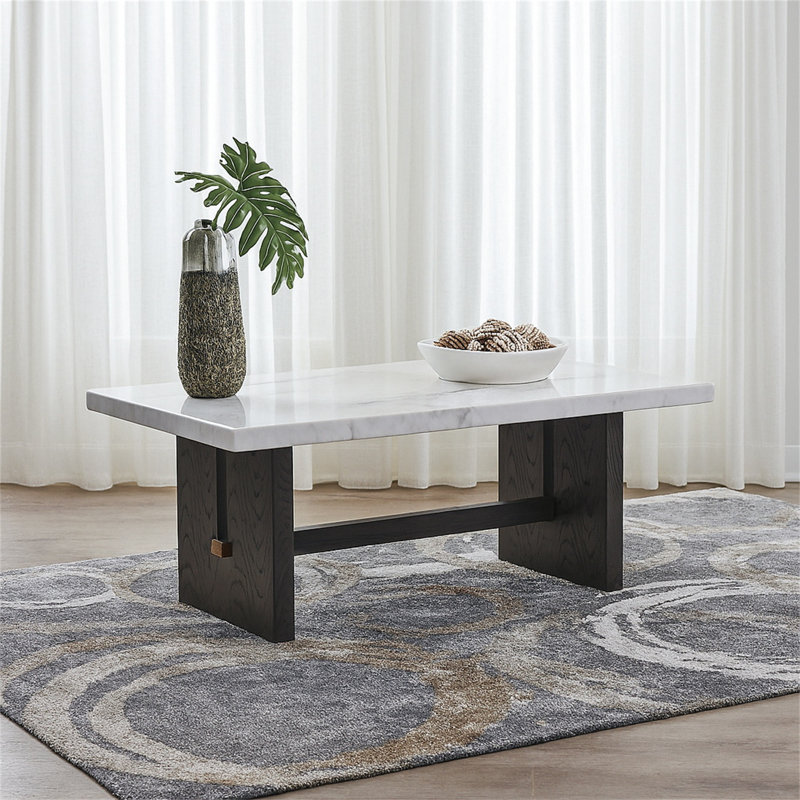 Cuzzocrea Marble Top Single Coffee Table