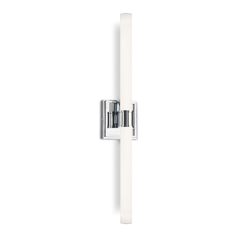 Rona 1 - Light LED Bath Sconce, Chrome