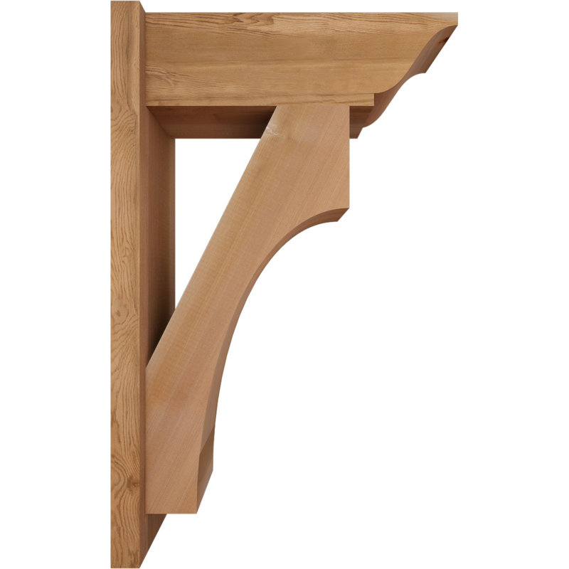 Persienne en bois Westlake, P 20 po x H 32 po, Cèdre rouge occidental l 7 1/2 po (lisse)
