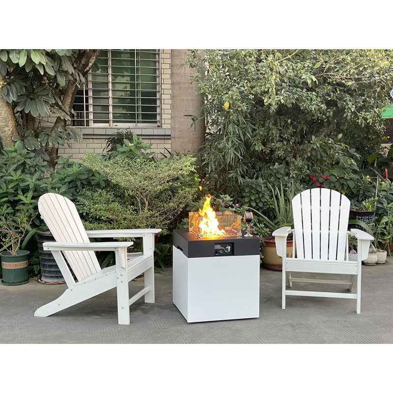 Wooden Adirondack Chair, BackRest Wood Lounge Chair for Outdoor Patio Garden Lawn Backyard Deck Pool Beach Firepit, Dark Gray