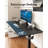71 X 35 Inch Large Height Adjustable Standing Desk With Brushless Motor, 4 Memory Presets, T-Shaped Frame, Sit-Stand Function For Home Office, Black-4123826