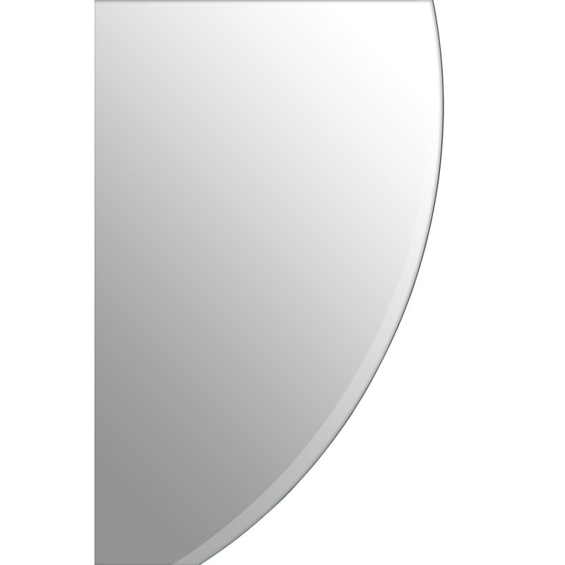 Gorge Round Wall Mirror, 80cm H x 80cm W