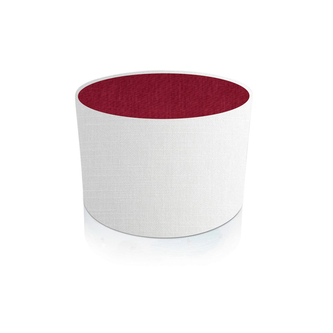 18cm H Cotton Drum Pendant Shade ( Screw On )