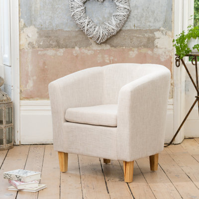 Viola Upholstered Barrel Chair