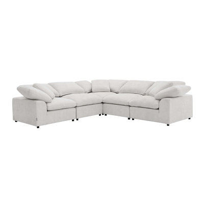 Naveen  Linen 6Pcs Modular Sectional