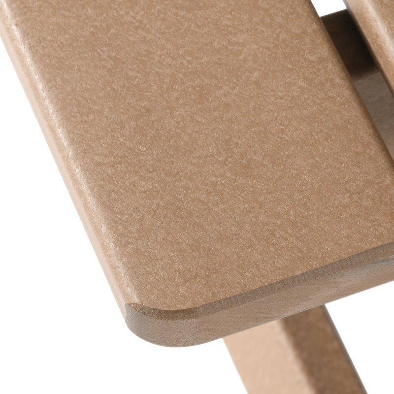 Kids Outdoor Poly Picnic Table, Tan