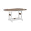 Berlin Gardens Garden Classic Regular Top With White Base 64″ Oblong Table-65664323-65664317