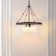 Percey 6 - Light Dimmable Wagon Wheel Chandelier
