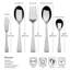 Novaro 45-Piece 18/10 Stainless Steel Flatware Set, Service For 8