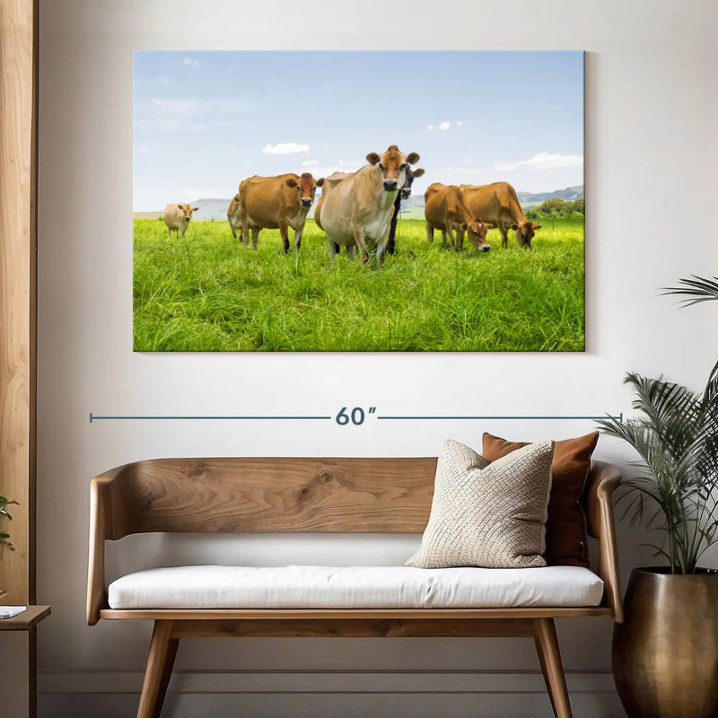 Farm Cattle, 34" H x 51" W
